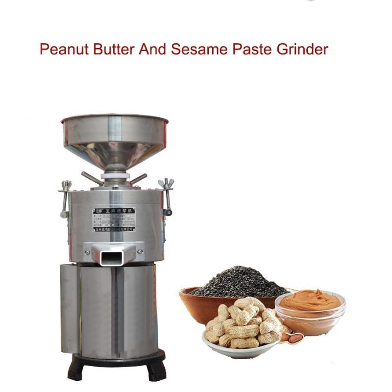 15kg/H New Upgrade Commercial Peanut Butter Sesame Paste Nut Kernels Grinding Machine