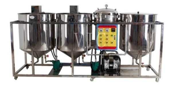 80 kg/time/3.5hour Mini Crude Oil Refinery Mini Oil Refining Machine