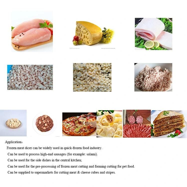 Multifunctional Variable Speed Contron Frozen Meat Dicer