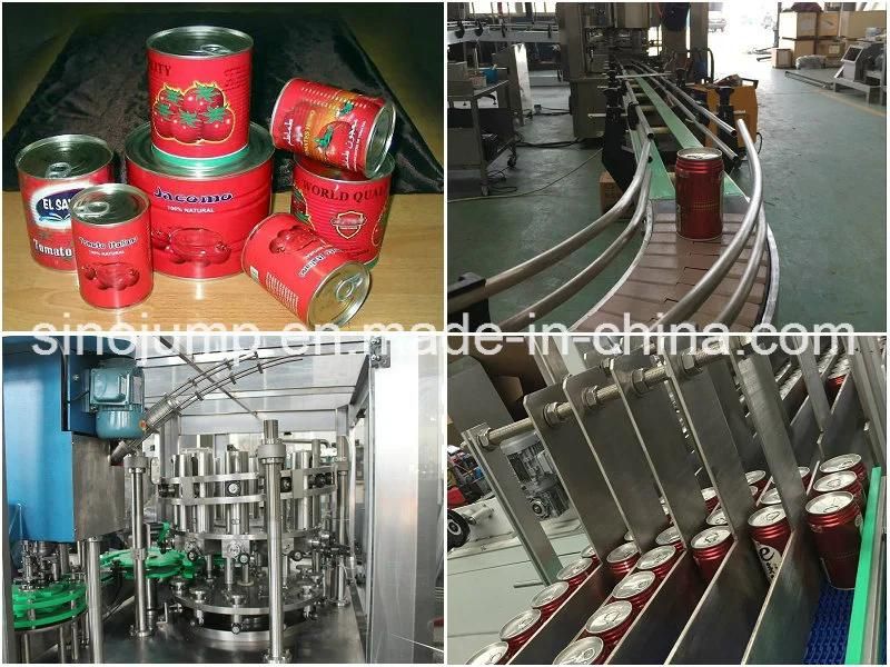 Tomato Paste Mixing, Repacking and Filling in Bottle Can System Tomato Sauce/Ketchup Production Line 4000-8000bph