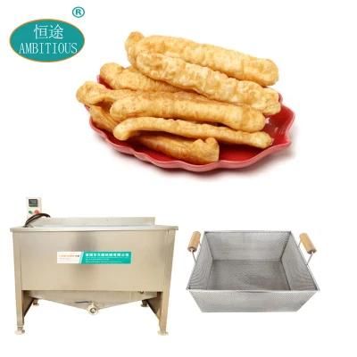 Fryer with Oil Commercial Square Fryer for Snacks Dough Sticks Frying Machine