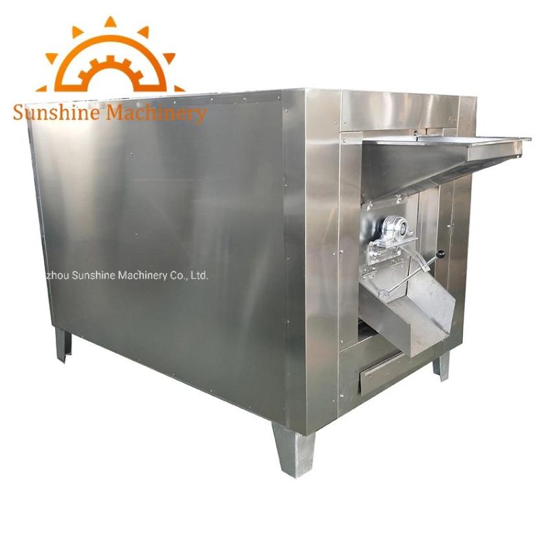 Rice Barley Cashew Nut Soybeans Corn Roasting Machine