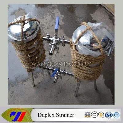 3t/H Sanitary Duplex Filter/Sanitary Duplex Filter