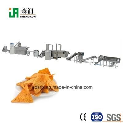 Corn Tortilla Chips Doritos Making Machinery