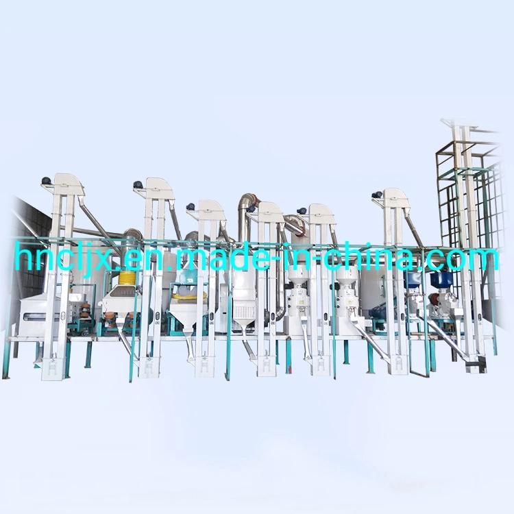 15/25/35/50/60/80/100/120/200 Tons Per Day Complete Set of Rice Milling Plant/Machine