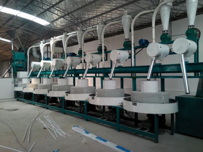 50 Ton Per Day Wheat Flour Mill Wheat Grinding Machine Flour Machinery