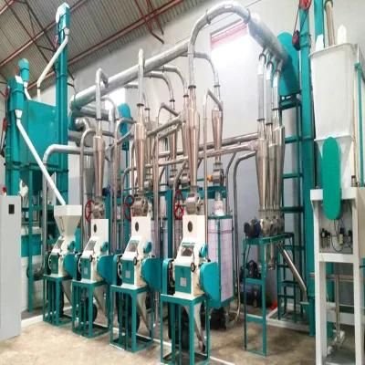 Maize Meal Processing Line Automatic Maize Flour Milling Machine