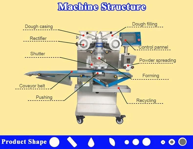 High End Date Filled Shortbread Making Machine