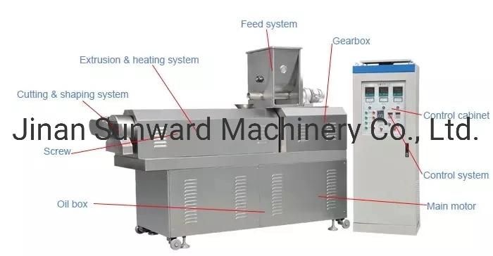 Hot Sale Denaturated Starch Processing Line Converted Modified Starch Extruder