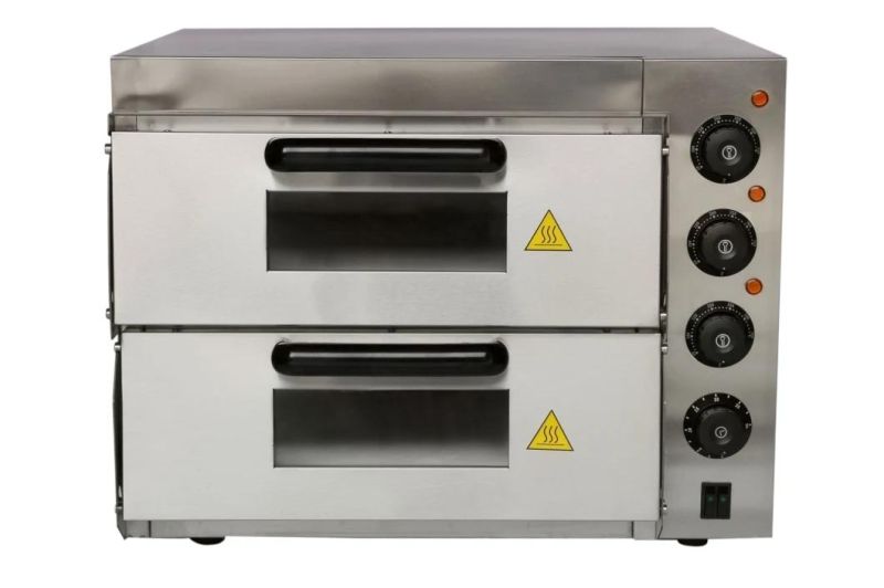 Commercial Restaurant Kitchen Baking Equipment Bakery Machine Electric Pizza Oven Series CB2st Food Machine