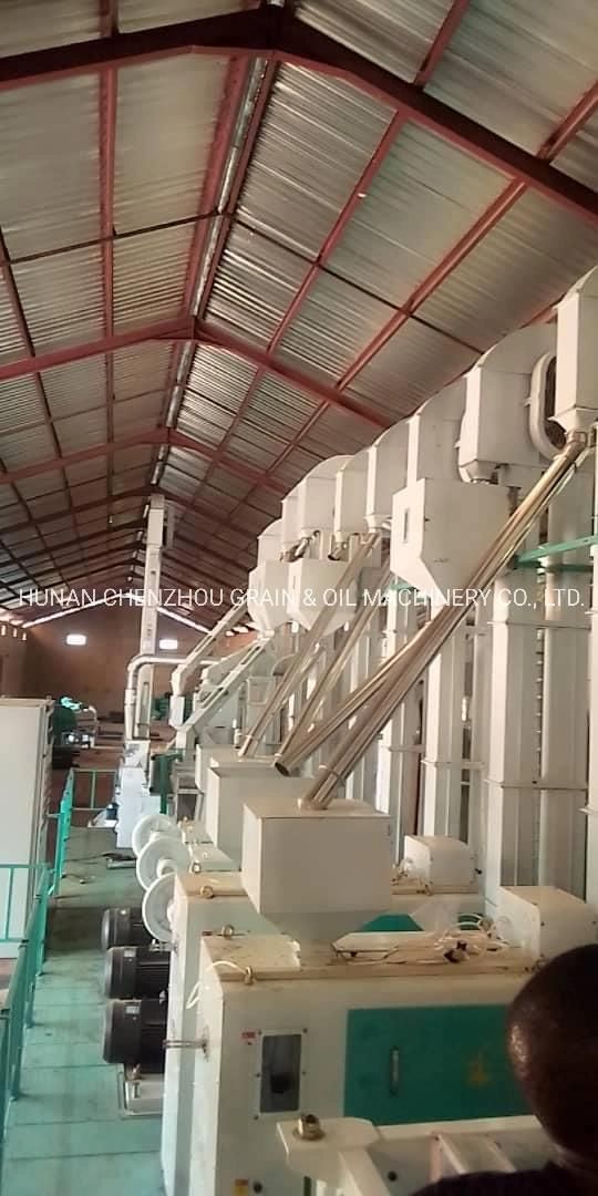 Clj 50- 150tpd Turn Key Complete Set Rice Milling Machine Rice Mill Machine Rice Processing Line