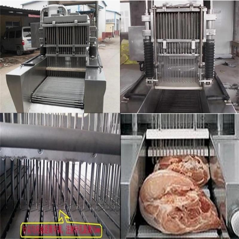 Industrial 80 Niddles Chicken Meat Injecting Brining Machine