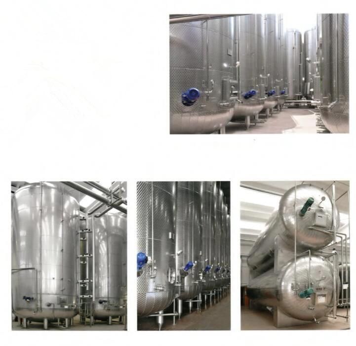 Self Own Design Insulated Stainless Steel Heating Cooling Mixing Storage Tank Price