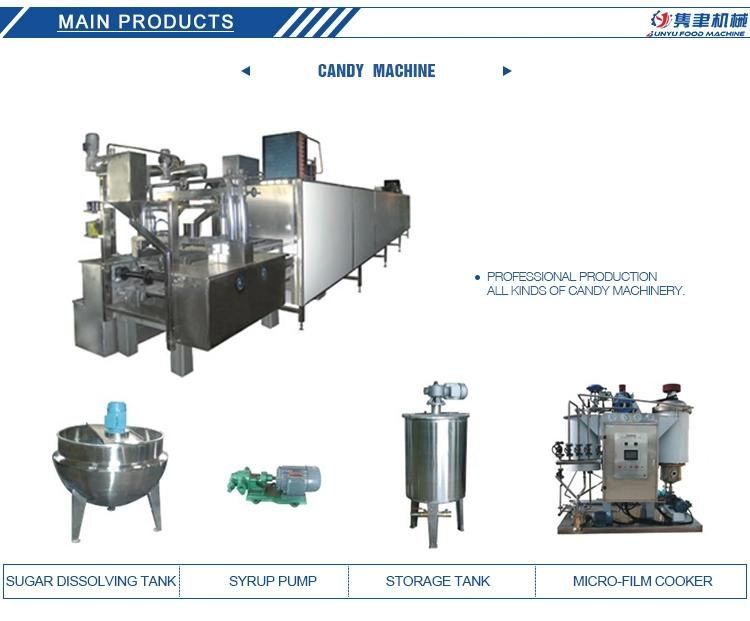 Complete Automatic Food Processing Hard Candy Making Machine