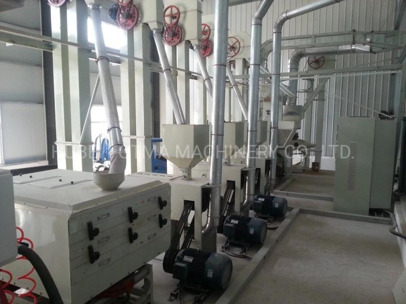 50-60 Ton/Day Integrated Rice Milling Line