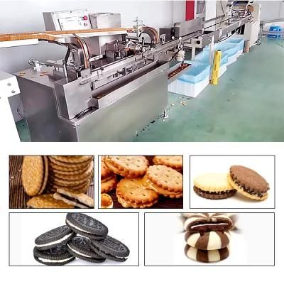 Automatic Cracker Biscuit Making Machine Sandwich Biscuit Machine