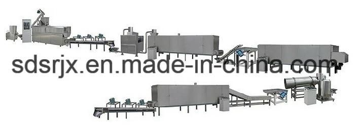 Breakfast Cereals Corn Flakes Crunchy Extrusion Production Line Machine