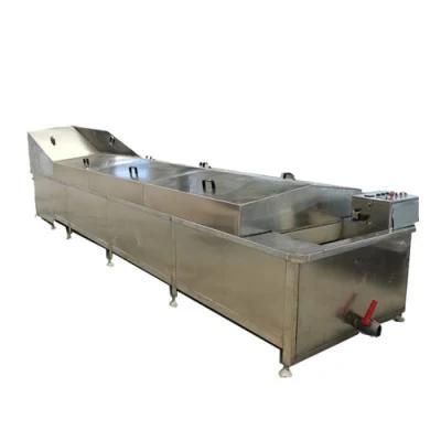 Onion Vegetable Fruit Blanching Machine /Mushroom Washing Garlic Onion Vegetables Blancher