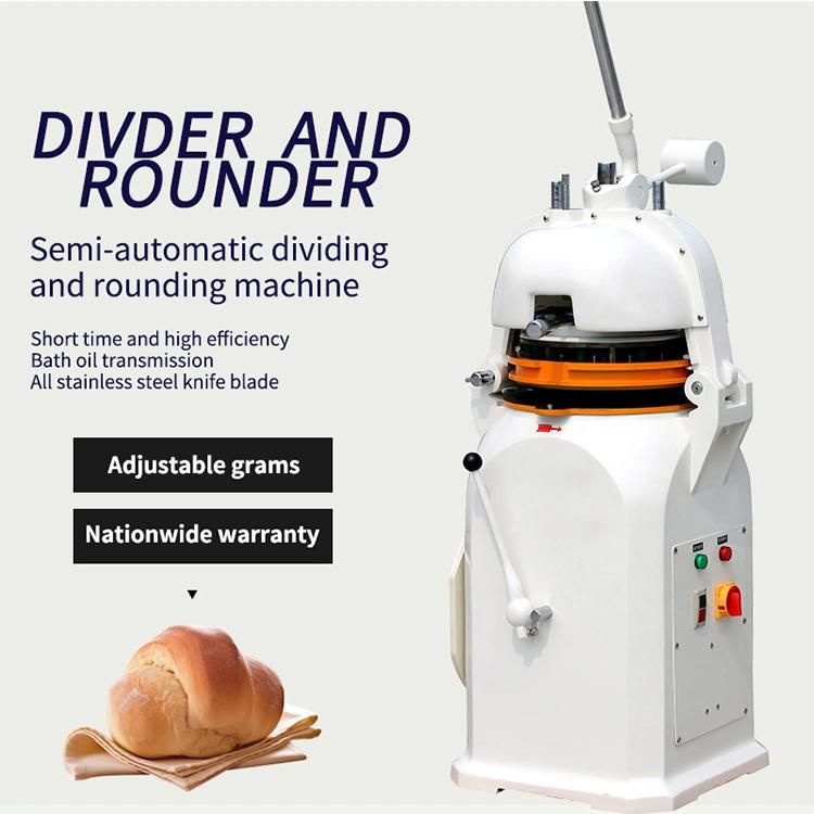 Bakery Round Bread Bun Pizza Dough Divider Rounder Automatic Dough Rounder and Divider Cutter Ball Rounding Making Machine Maker