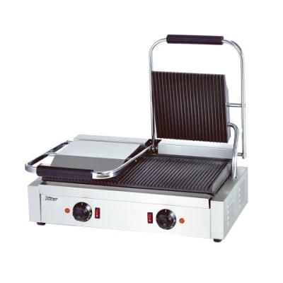 Eg813 Electric Double Plate Nonstick Sandwich Press Maker, BBQ Stick Panini Grill, ...