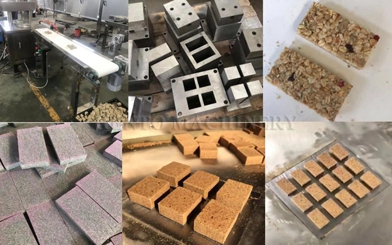 Industrial High Efficiency Compressed Biscuits Making Machine / Ship Hard Biscuit Production Line / Vacuum Packed Compressed Biscuits Maker