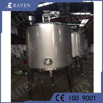 China Manufacturer Custom Storage Tanks Vertical Tank Stainless Mixing Tank