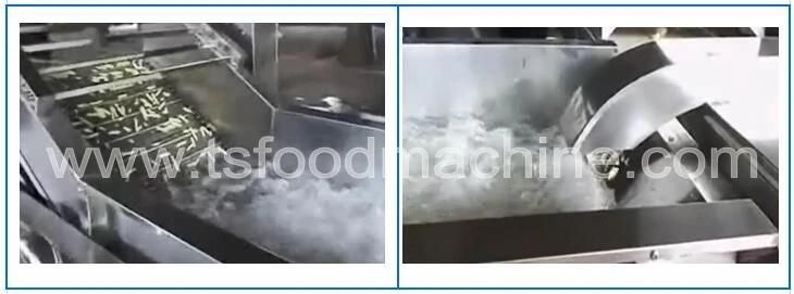 Potato Chips Bubble Washing Machine for French Fries Making Line