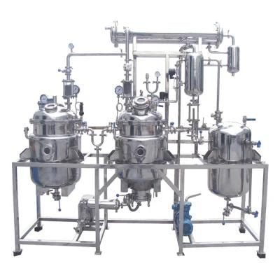 Pilot Extraction and Concentration Machine for Herbal Effective Ingredient