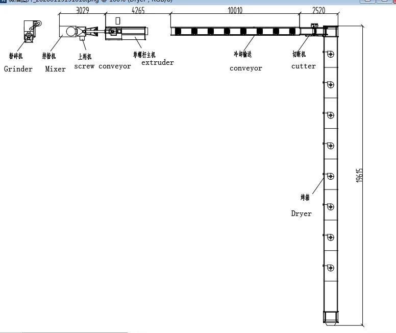 Fortified Rice Processing Line India 500kg/H Fortified Rice Machine