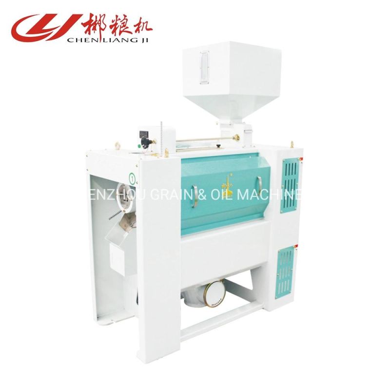 Rice Mill Machine Mnsw18f Horizontal Emery Roller Rice Whitener Machine