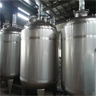 Shanghai Kaiquan Stainless Steel Heated Mixing Tank with Agitator for Juice Milk