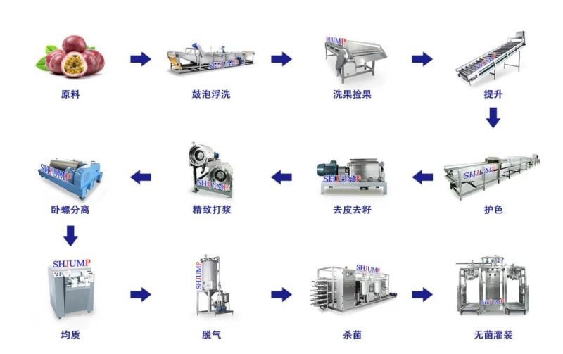 Dried Passion Fruit/Preserved Fruit Processing Line/Production Machine/Fruit Drying Equipment