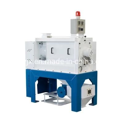 Horizontal Corn and Coarse Grain Emery Roll Peeling Machine