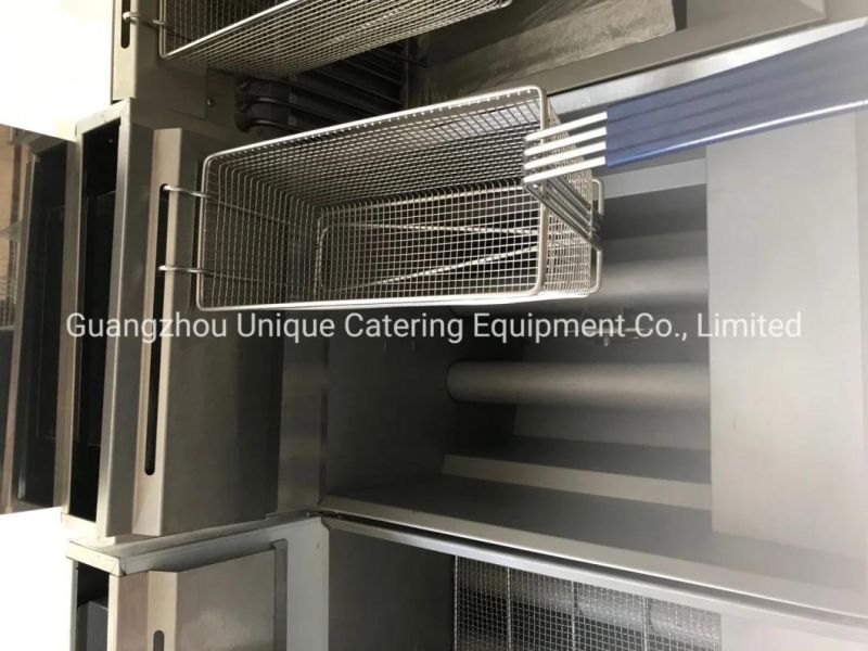 Standing 3 Burner Gas Fryer Big Capacity