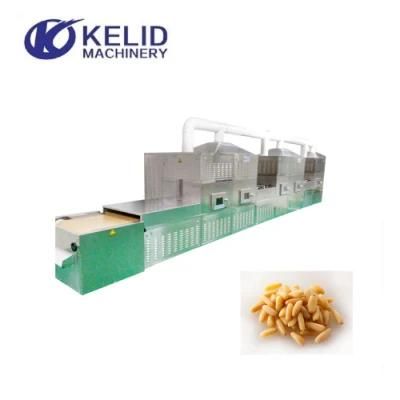 Microwave Baking and Sterilizing Pine Nuts Hazelnuts Pistachios Drying Machine