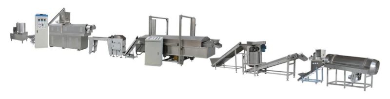 Hot Sale Fried Snack Food Processing Line Nachos Making Machine