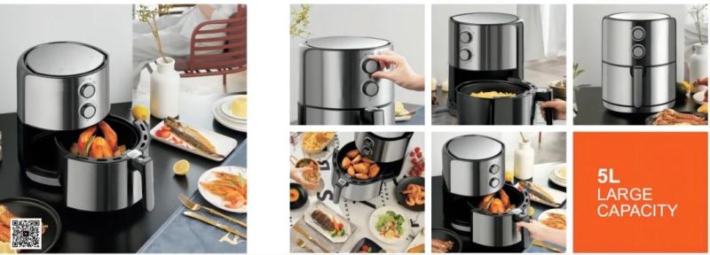 2021 New-1400W Powerful-Household/Home Uses-Electric Kitchen Airfryer/Appliances/Machines-Power Tools