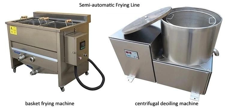 Industrial Automatic Continous Chin Chin Frying Equipment Potato Chips Fryer Nuts Frying Machine