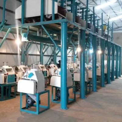 Wheat Flour Milling Plant with Plansifter Spare Parts Packing Machine