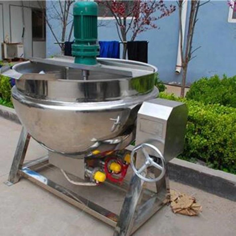 Stainless Steel Electric Heating Mixing Kettle for Food Industry