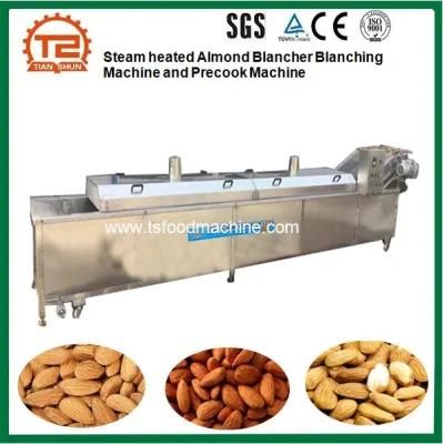 Steam Heated Almond Blancher Blanching Machine and Precook Machine