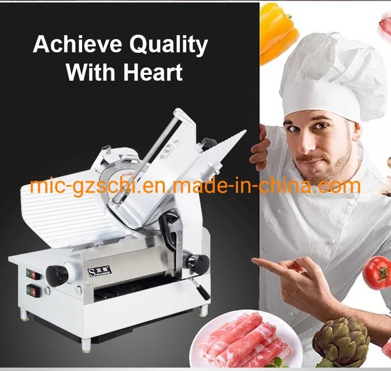 Semi-Automatic Meat Slicer Cutting Meat Grinder Machine