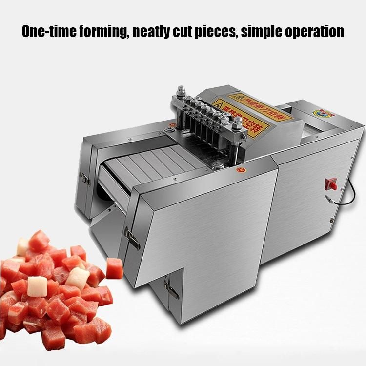 Electric Frozen Steak Lamb Cutting Machine Frozen Meat Chicken Rib Chopper Cutter Meat Dicer