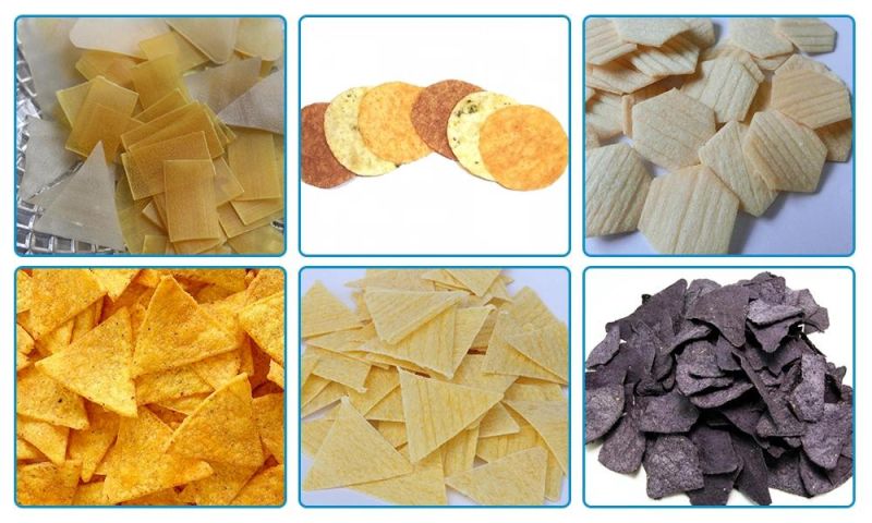 100kg/H Doritos Corn Chips Making Machine Doritos Processing Line Doritos Chips Production Line