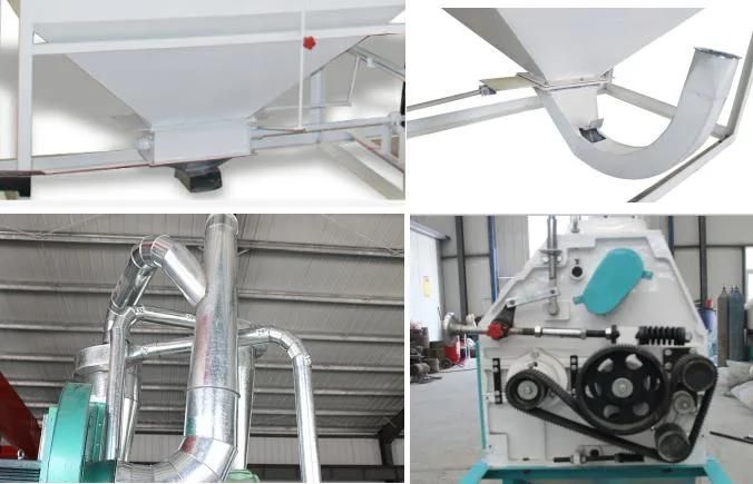 5tpd New Design Flour Mill Machine for Wheat/Corn with Self-Feeding Function