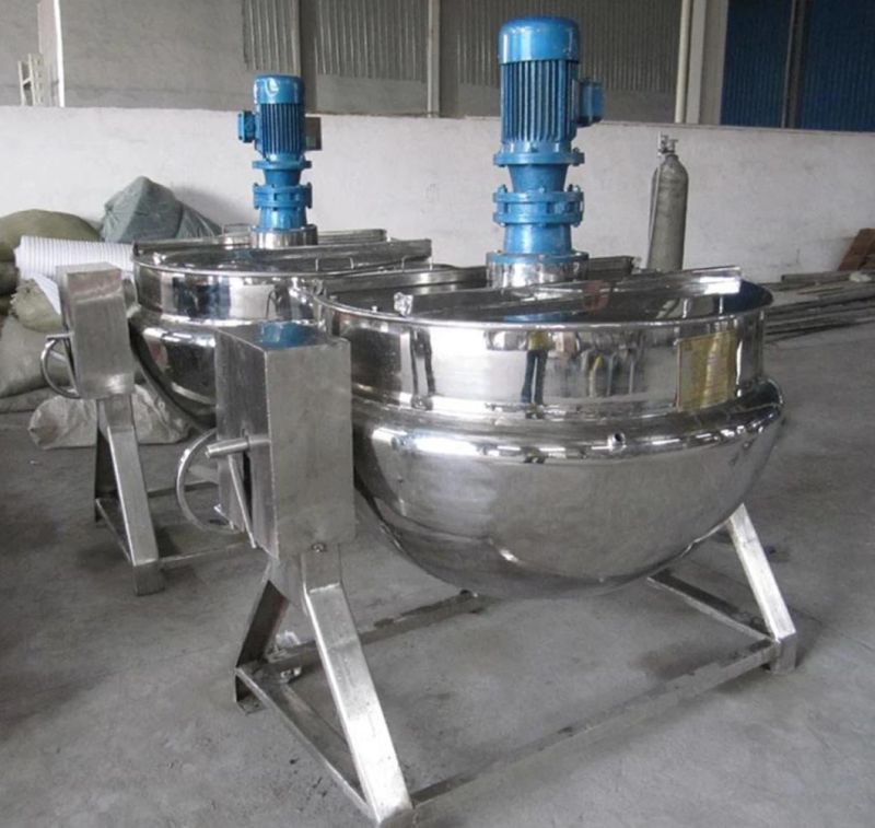 Steam Jacketed Kettle Gas Jacketed Kettle Electric Heating Kettle