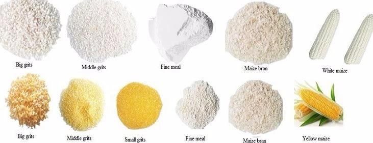 Maize Flour Milling Machine for Super White Maize Flour Super Fine Fmaize Flour