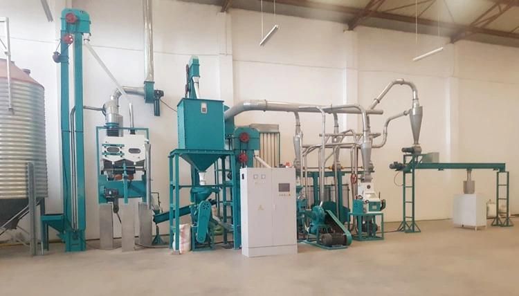 10ton Per Day Maize Flour Corn Mill Milling Production Line