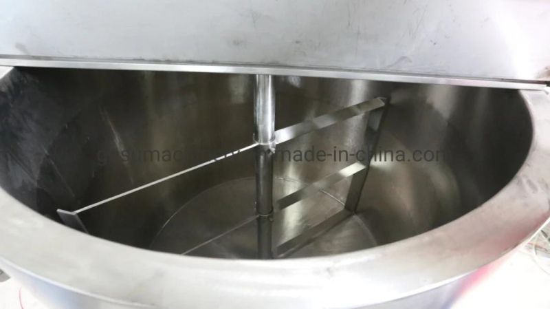 Stainless Steel Chocolate Liquor Heat Preservation Tank Volume 2000L