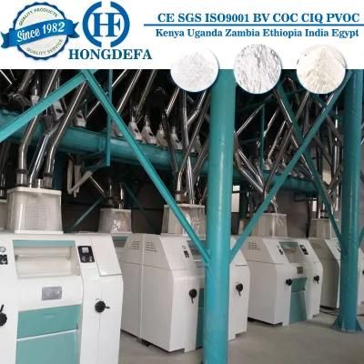 120t Per 24h Automatic Wheat Flour Milling Plant